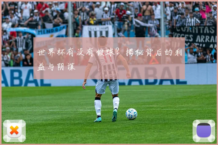 世界杯有没有假球?揭秘背后的利益与阴谋