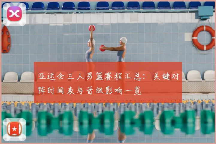 亚运会三人男篮赛程汇总：关键对阵时间表与晋级影响一览